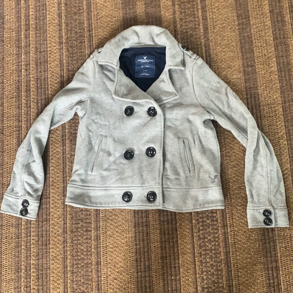 American Eagle Outfitters sweatshirt pea coat